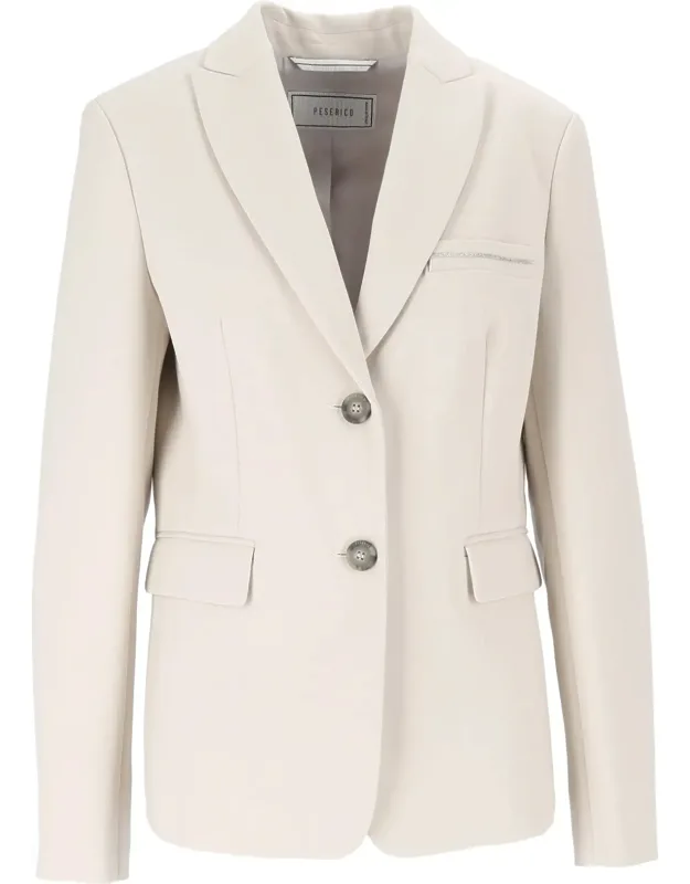 Tailored Flap Pocket Blazer