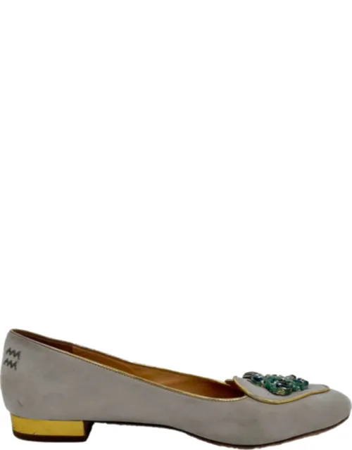 Embellished Ballet Flats