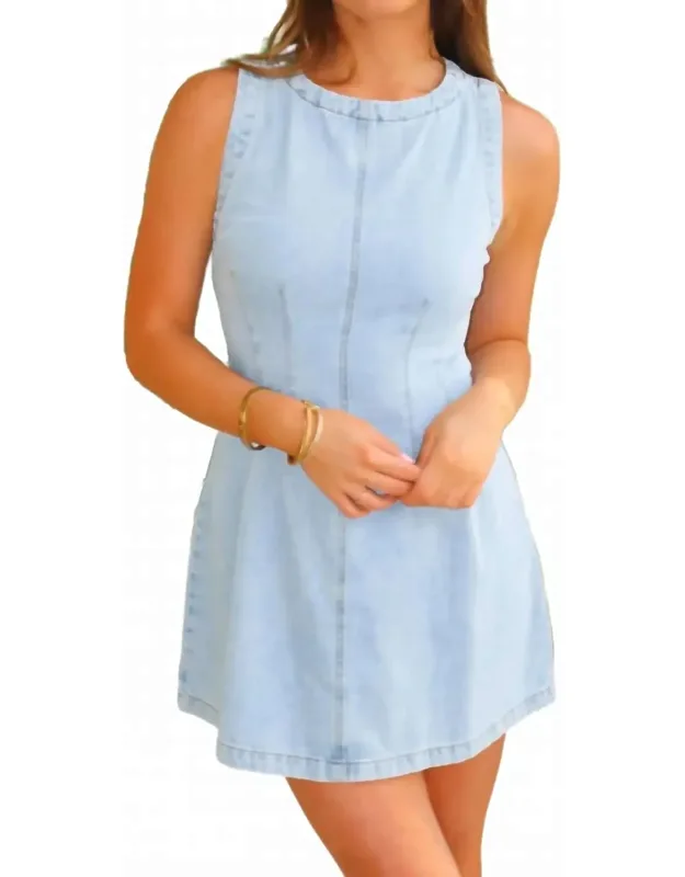 Denim Mini Dress