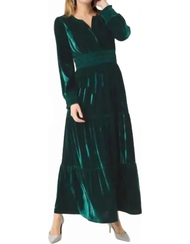 Velour Dress