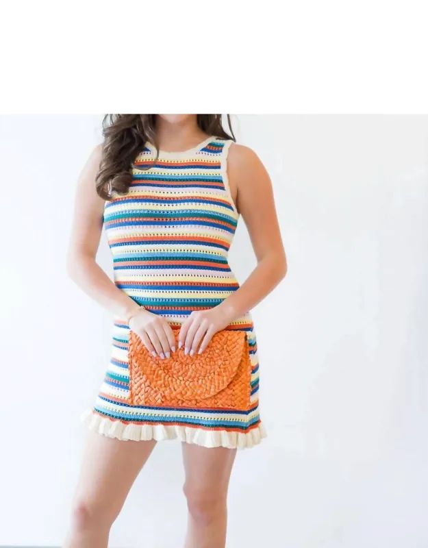 Sprinkle Stripe Daydream Knit Dress