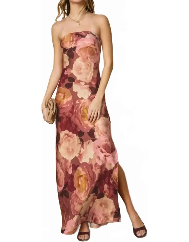 Romantic Floral Maxi Dress
