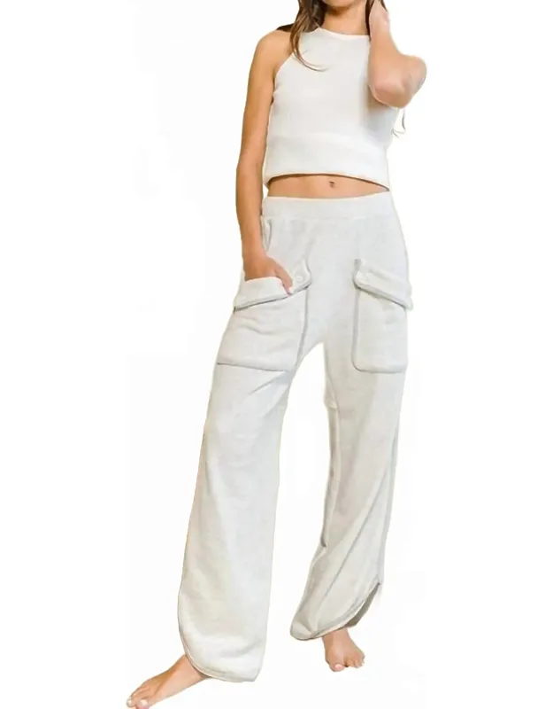 Flap Pocket Comfy Pants