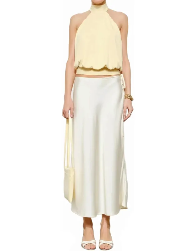 Butter Me Up Halter Top