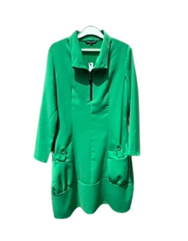 3/4 Sleeve Coat Dress
