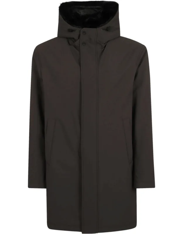 Keystone Parka With Faux Fur Lining And Concealed Closure