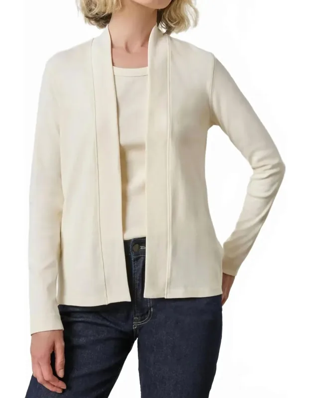 Classic Open Cardigan
