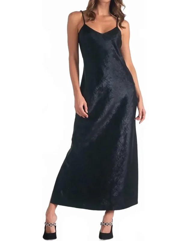 Side Slit Maxi Dress