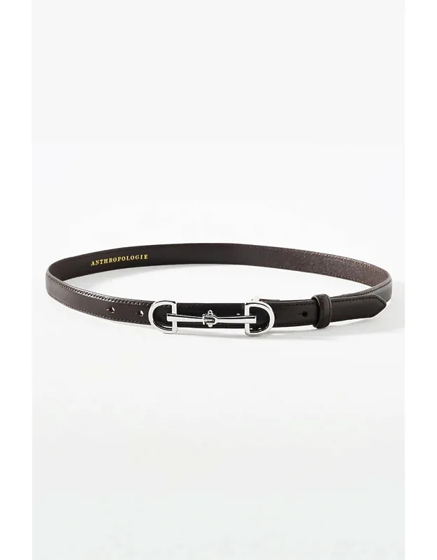 Horsebit Detail Belt