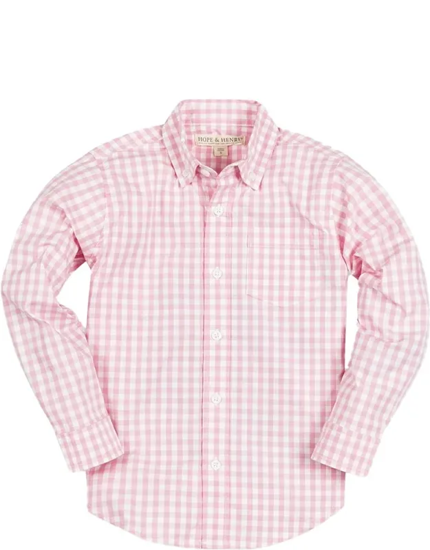 Stretch Poplin Long Sleeve Shirt