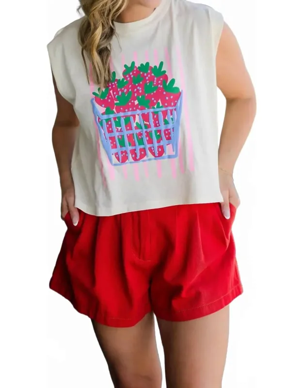 Strawberry Tank Top