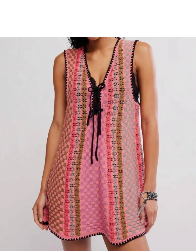 Amalfi Twist Mini Dress