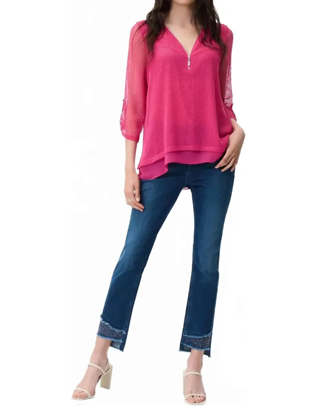 Embellished Slim-leg Jeans