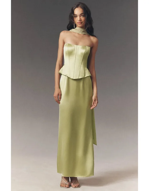 Satin Corset Dress