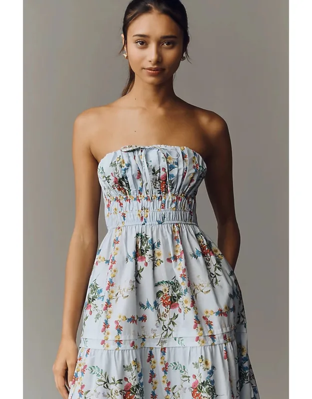 Strapless Maxi Dress