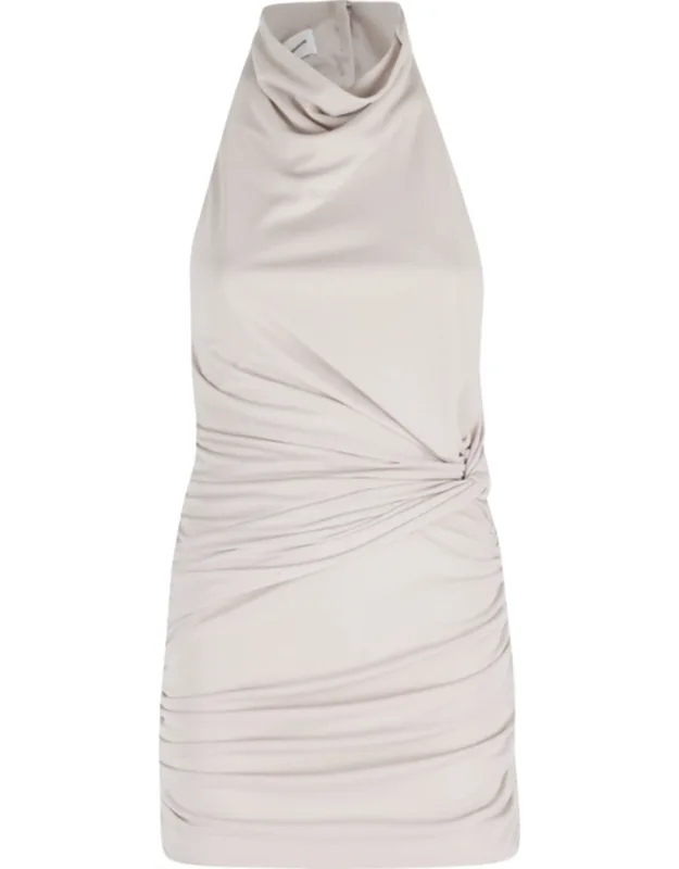 High-neck Mini Star Dress
