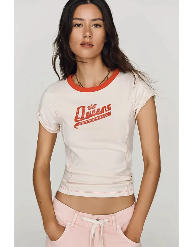 Cotton Slim Sporty Tee
