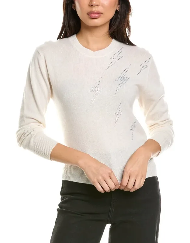 Hazel Hot Fix Bolt Crewneck Sweater