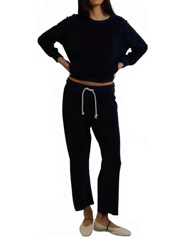 Eliana Terry Drawstring Pants