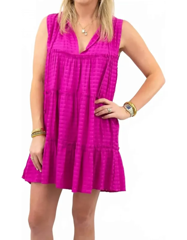 High Neck Sleeveless Dress