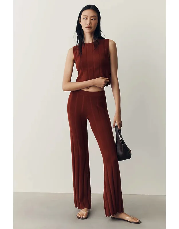 Iris Sweater Flared Pants