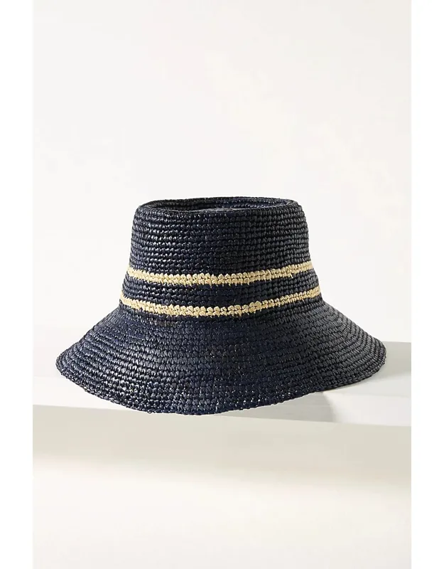 Raffia Straw Bucket Hat