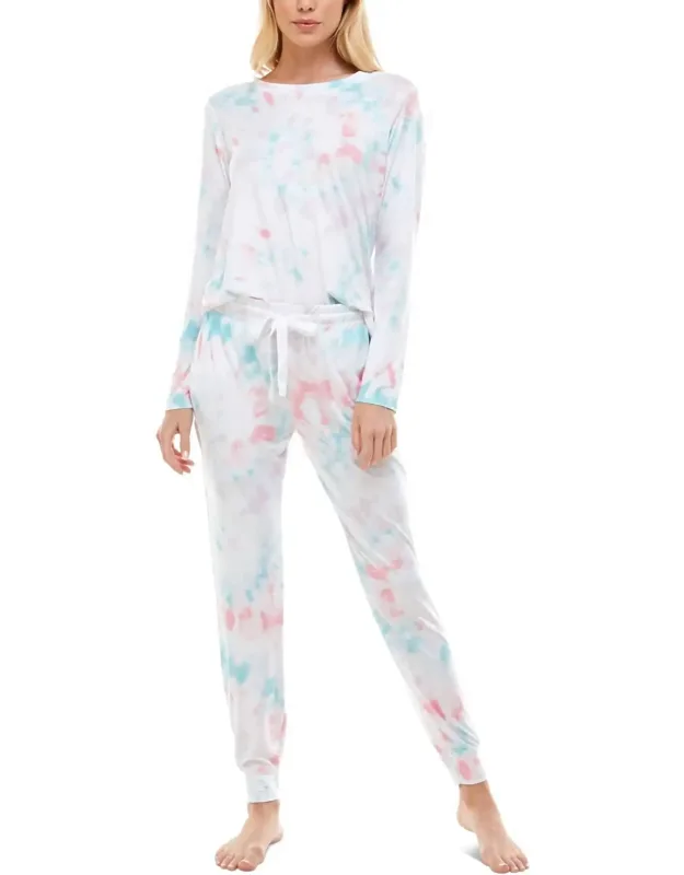 Printed Lush Luxe Jogger Pajama Set