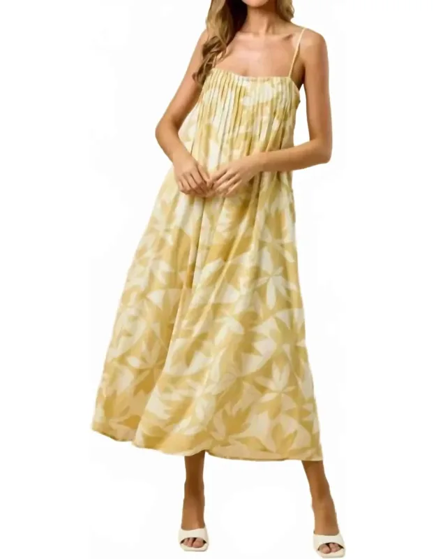 Limoncello Bloom Maxi Dress
