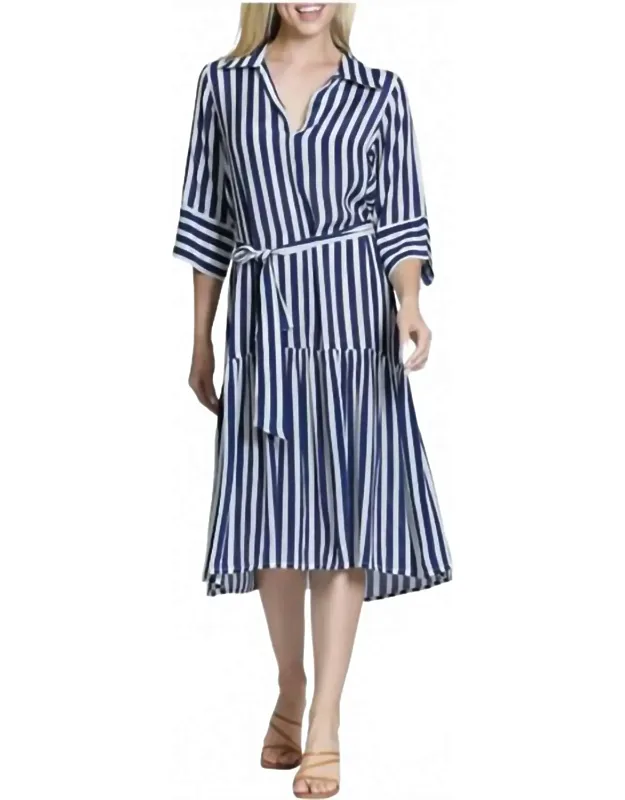 Half Placket Dress