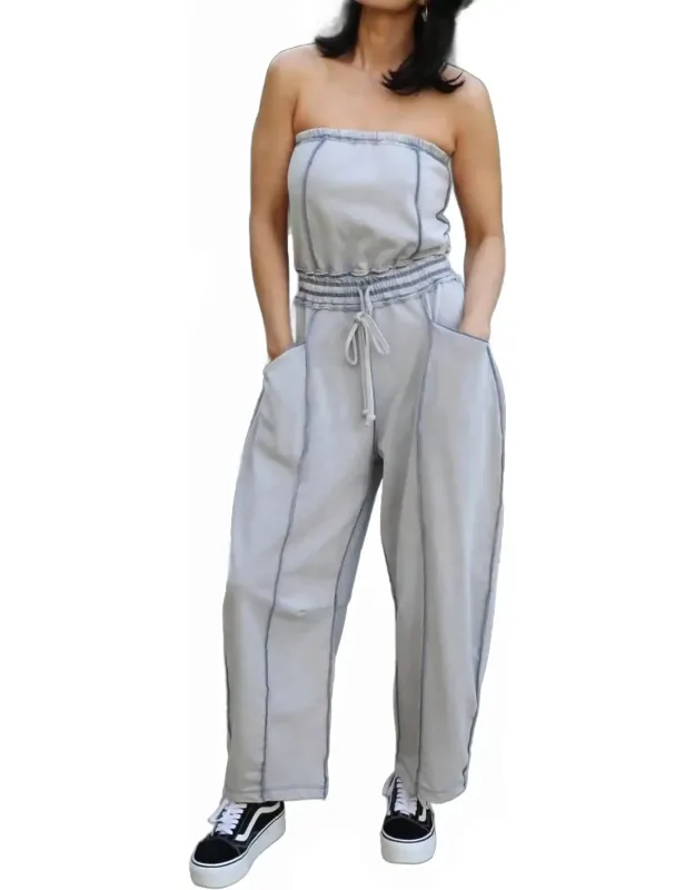 Barrel Leg Jumpsuit