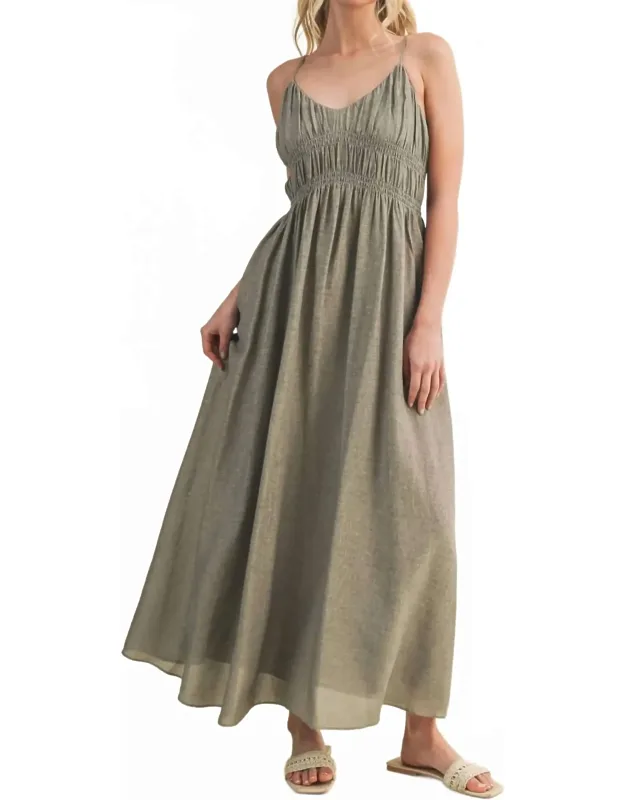 Linen Cami Dress