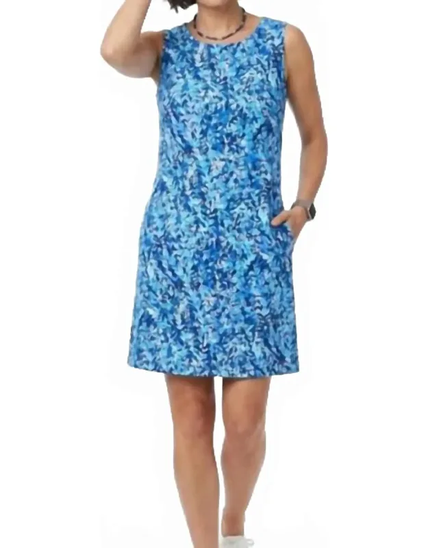 Sleeveless Round Neck Mini Dress