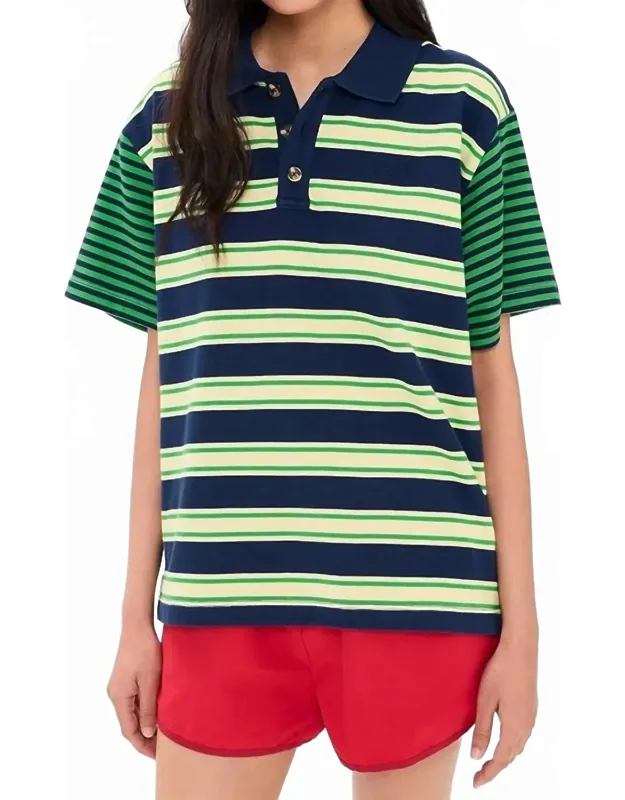 Zia Rugby Mix Stripe Shirt