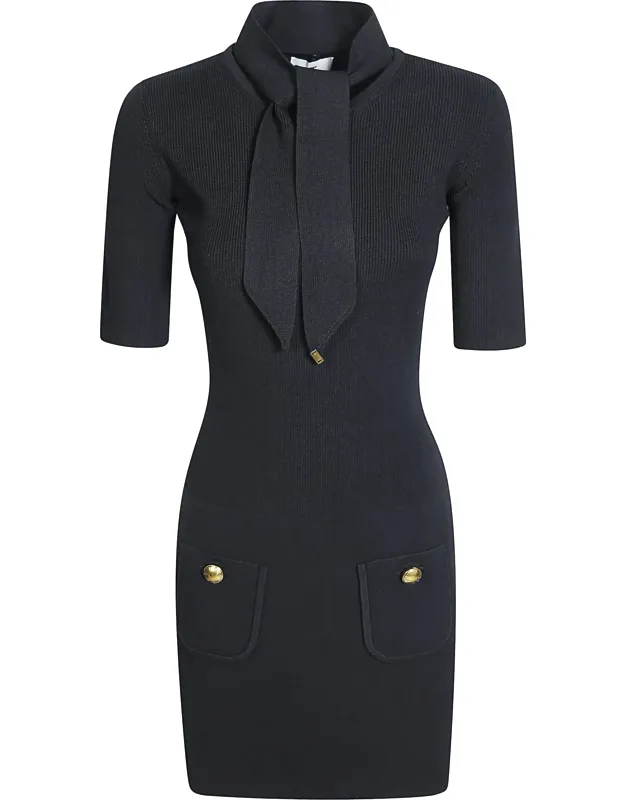 Fitted Knit Mini Dress