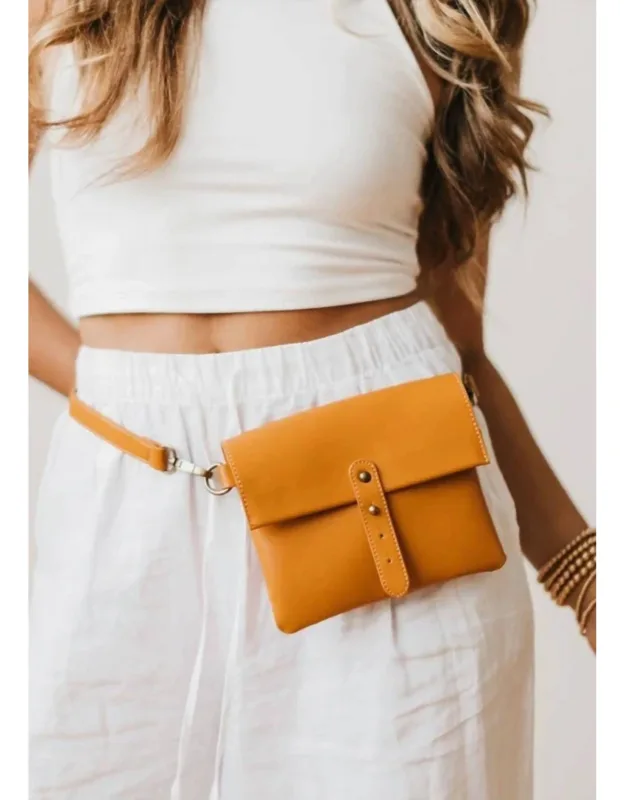 Belt Clutch Cross Body Bag