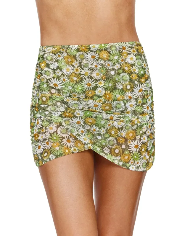 Gardenia Mesh Skirt Cover-up