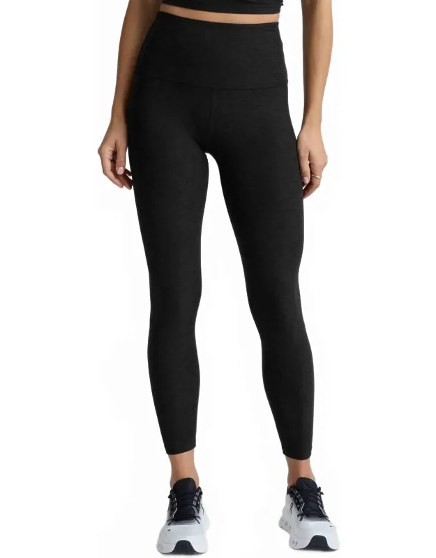 Spacedye Caught In The Midi High Waisted Legging With Buttery Soft Fabric And Pull-on Closure