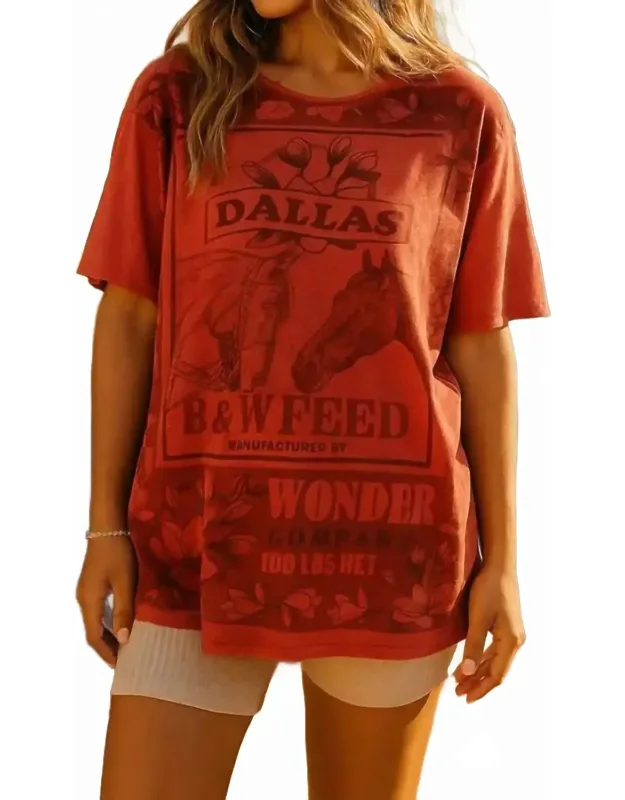 Dallas Feed Tee