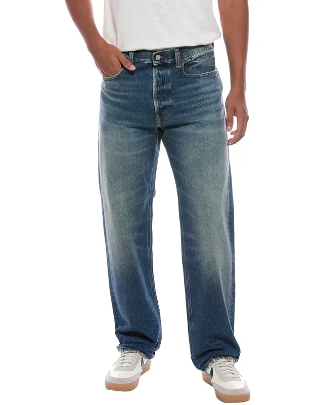 Loose Fit Straight Jeans