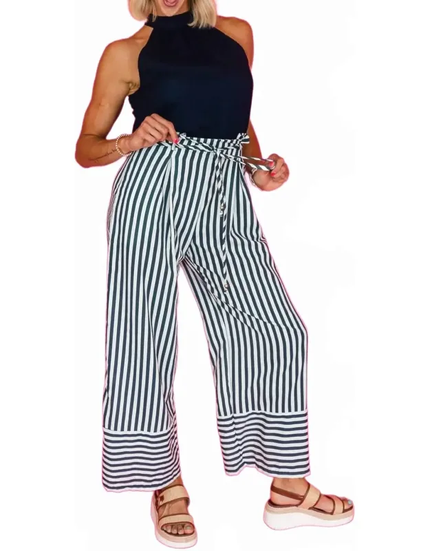 Striped Jumpsuit