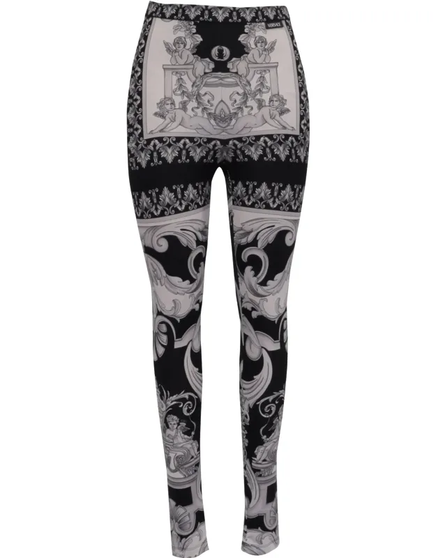 Barocco-print Leggings