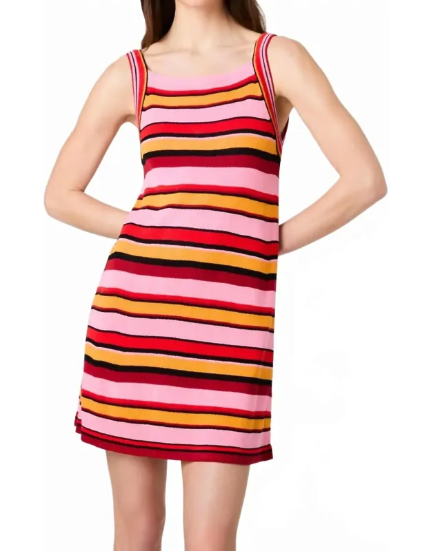 Motley Knit Mini Dress