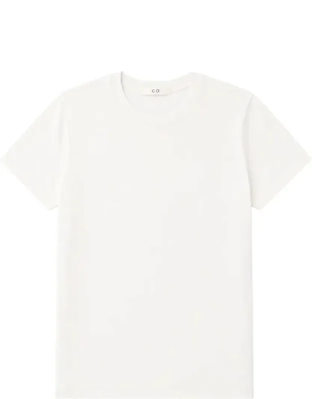 Minimalist Crew Neck Cotton T-shirt