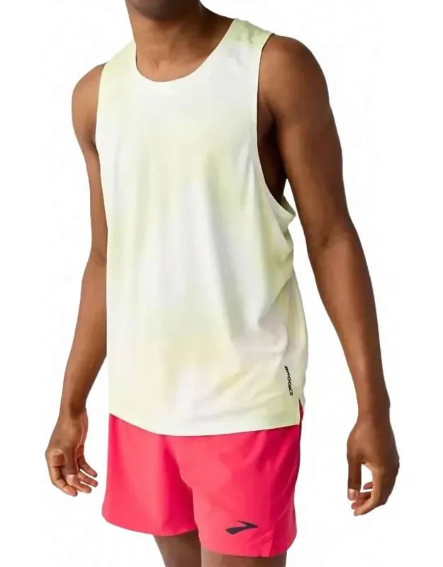 Dash Singlet Printed Tank Top
