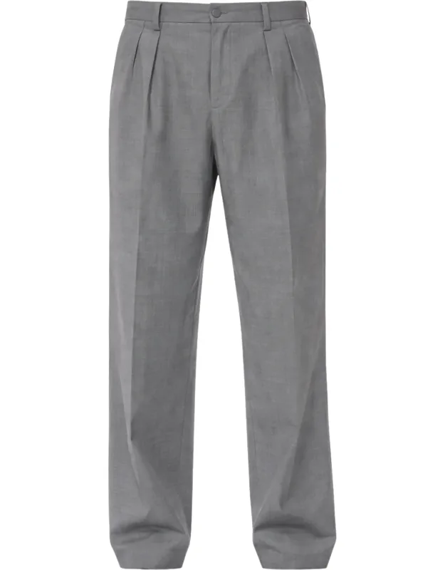 Lamiam Double-breasted Wool-blend Overfit Coat