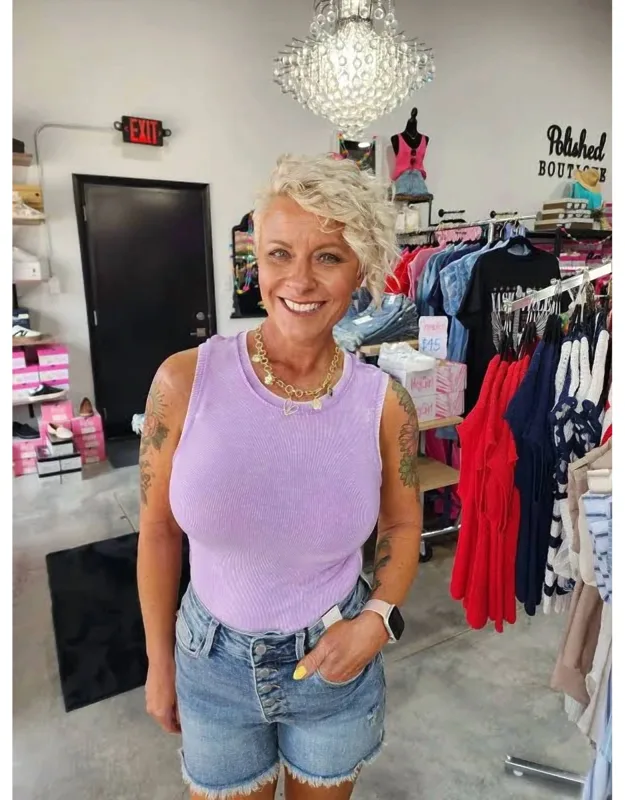 Ribbed Tank Top
