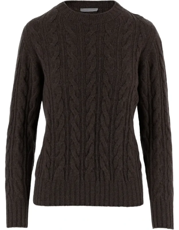 Braided Cashmere Sweater
