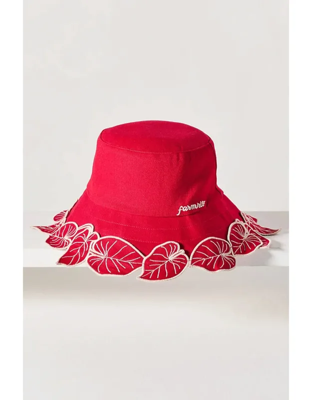 Leaf Trim Bucket Hat