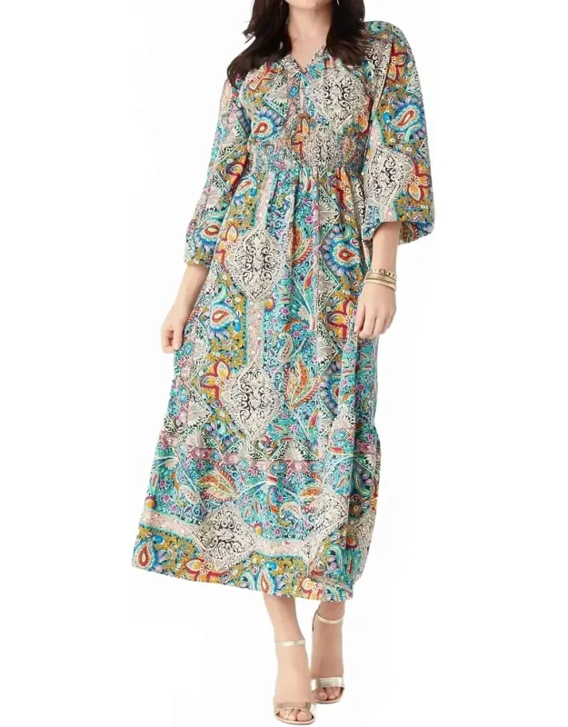 Lotus Maxi Dress