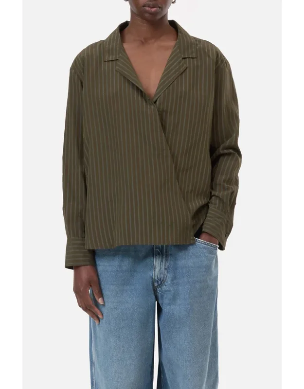Asymmetric Evening Shirt